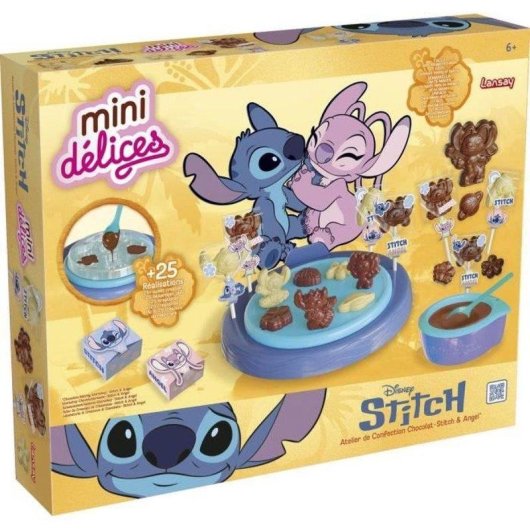 Kit à chocolats Lansay Mini Délices Atelier Stitch & Angel pour enfants dès 6 ans