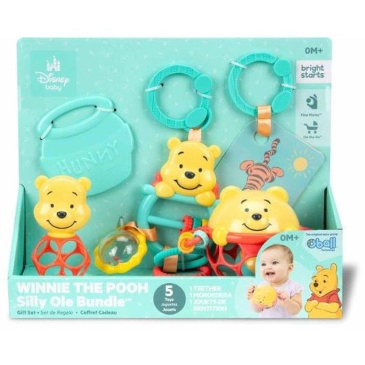 Disney Baby Winnie The Pooh Geschenkset 5 Teile für Neugeborene