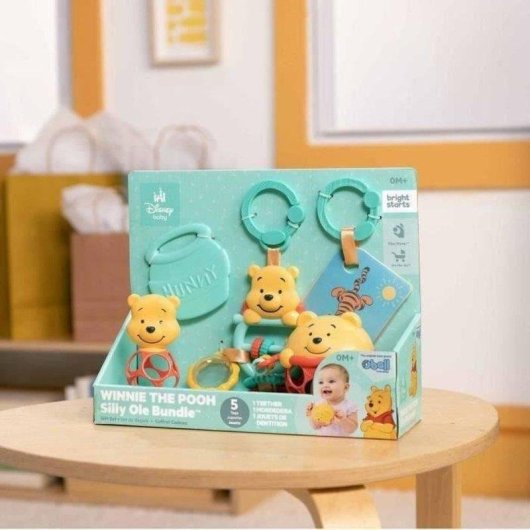 Disney Baby Winnie The Pooh Geschenkset 5 Teile für Neugeborene