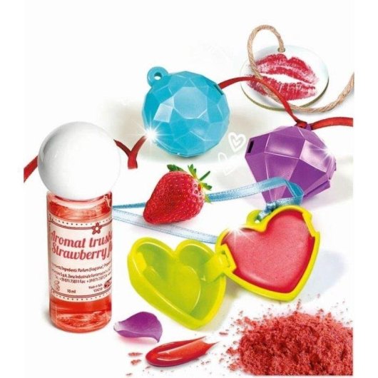 Kit Science Clementoni DIY Baume Lèvres Parfum Fraise 8+