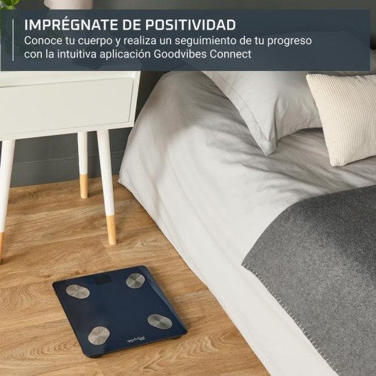 Balance Connectée Rowenta Goodvibes Life + 2.0 BR9720 Jusqu'à 180 kg 15 Indicateurs Bluetooth