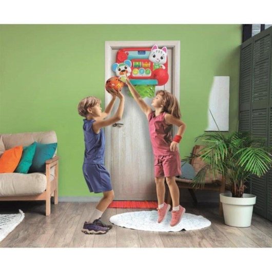 Jouet Clementoni My First Aro De Baloncesto Interactif Ajustable Sonore