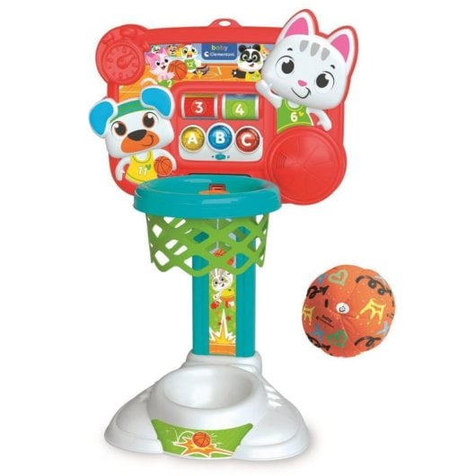 Jouet Clementoni My First Aro De Baloncesto Interactif Ajustable Sonore