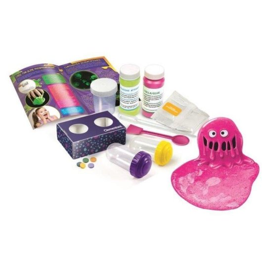 Kit di Scienza Slime Fosforescente Clementoni