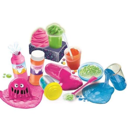 Kit di Scienza Slime Fosforescente Clementoni