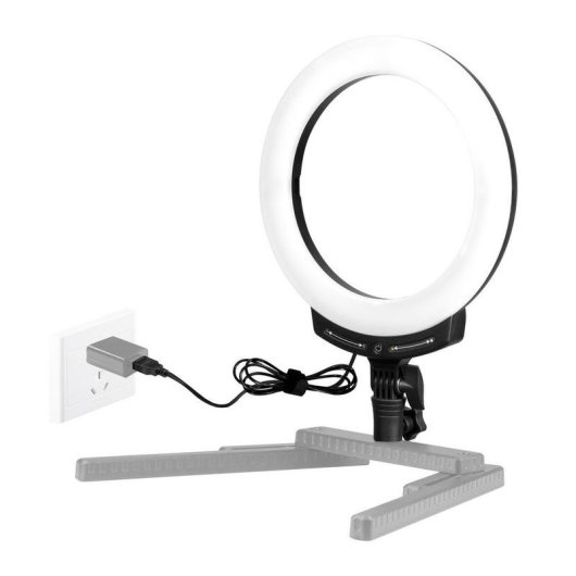 Luz continua LED Nanlite Halo 10B 9,6W 2700-6500K Negro