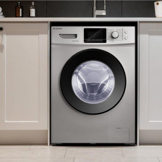 Máquina de Lavar Roupa Aspes AL9401AIDVX 9 Kg 1400rpm Classe A Inox Motor Inverter