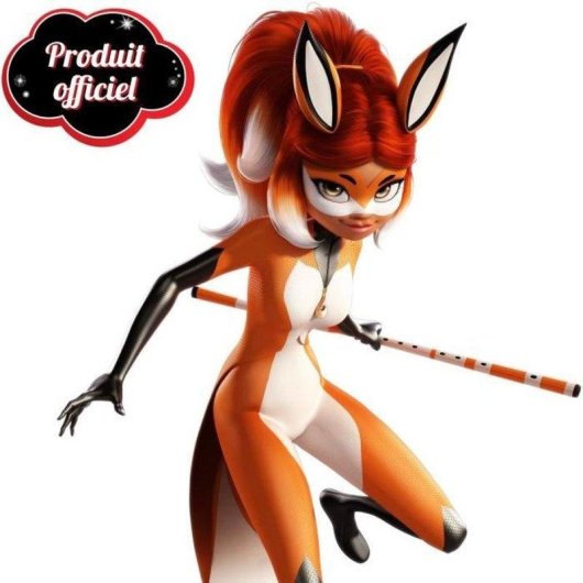 Kit de Transformação Rena Rouge Bandai - Máscara, Medalhão, Flauta e Figurinha Trixx