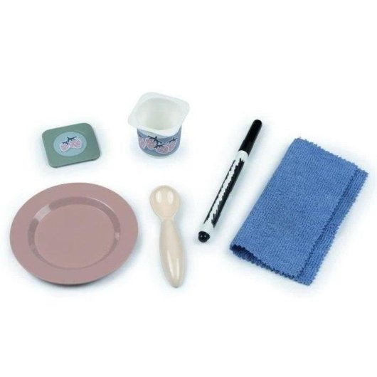 Asilo Pieghievole per Bambine Smoby Baby Care con 4 Zone e Accessori