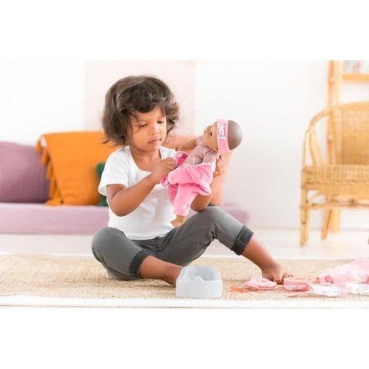 Conjunto Acessórios Corolle Rosa 11 Peças para Boneca 30 cm desde 18 meses