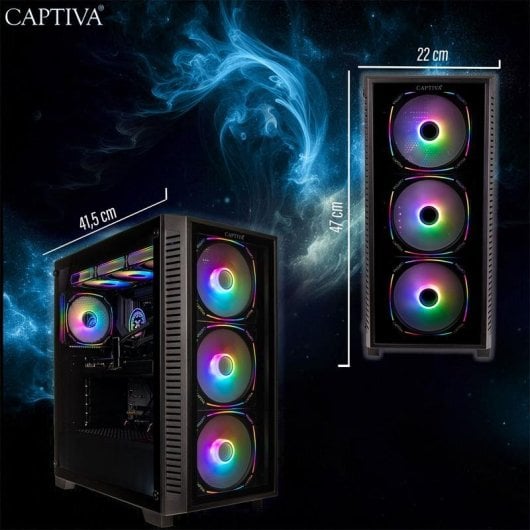 PC Sobremesa CAPTIVA 103233 Intel Core Ultra 7 270K Plus 32GB 1TB SSD RTX 5090 Windows 11