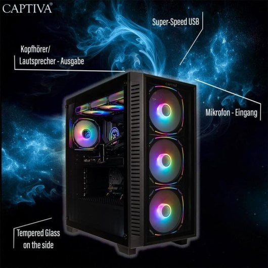 PC Sobremesa CAPTIVA 103233 Intel Core Ultra 7 270K Plus 32GB 1TB SSD RTX 5090 Windows 11