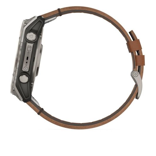 Garmin Fenix 8 Bluetooth GPS 1,4" Titane Marron Taille Unique Étanche 10 ATM SpO2