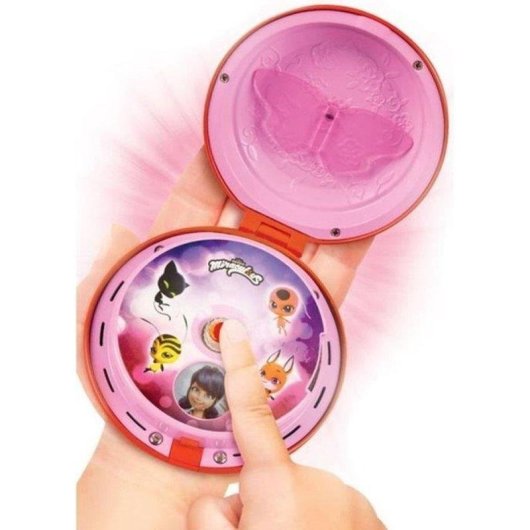 Brinquedo Bandai Miraculous Ladybug Magic Phone com luzes e sons