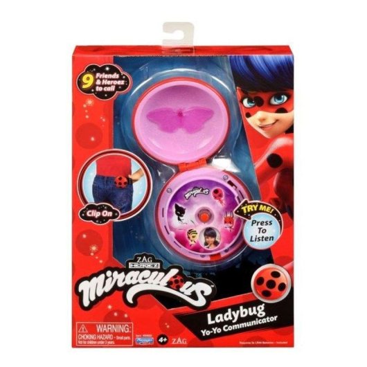 Brinquedo Bandai Miraculous Ladybug Magic Phone com luzes e sons