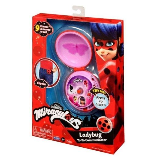 Brinquedo Bandai Miraculous Ladybug Magic Phone com luzes e sons