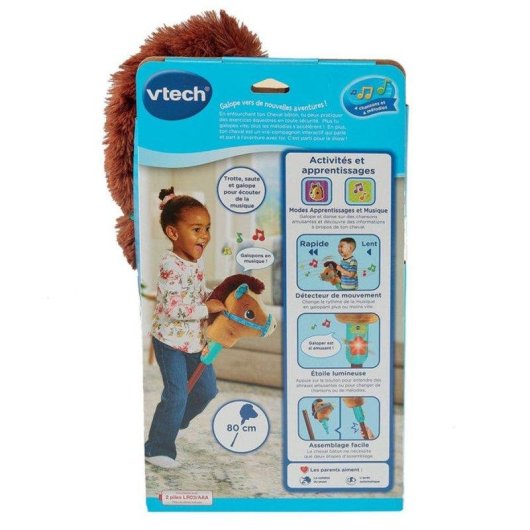 Cavalo Hobby Musical VTech Baby Mistral 70+ Sons Multicolor
