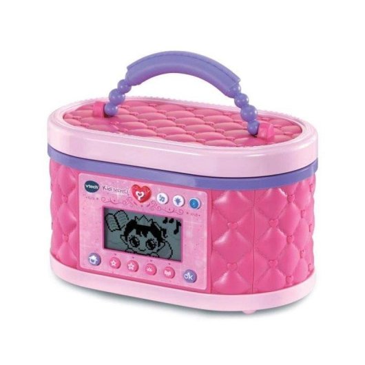 VTech KidiSecrets Magic Beauty Case Rosa com Código Secreto e Bluetooth