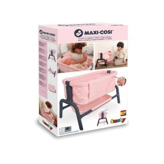 Cuna Co-dodo para Boneca Smoby Maxi-Cosi 4 Alturas Ajustáveis