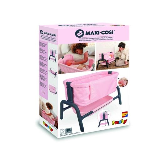 Cuna Co-dodo para Boneca Smoby Maxi-Cosi 4 Alturas Ajustáveis