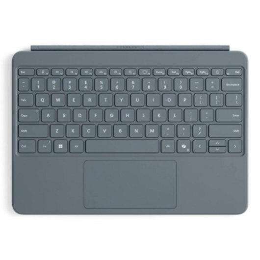 Tastatur Microsoft Surface Pro 12 Magnetisch mit Touchpad und blauer Hintergrundbeleuchtung