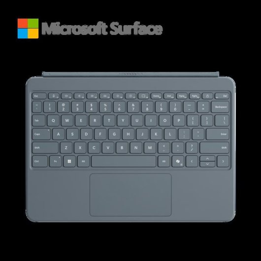 Tastatur Microsoft Surface Pro 12 Magnetisch mit Touchpad und blauer Hintergrundbeleuchtung