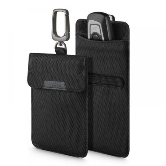 Estuche Spigen Con Jaula De Faraday Y Bloqueador De Señal Rfid Sin Llave - Negro