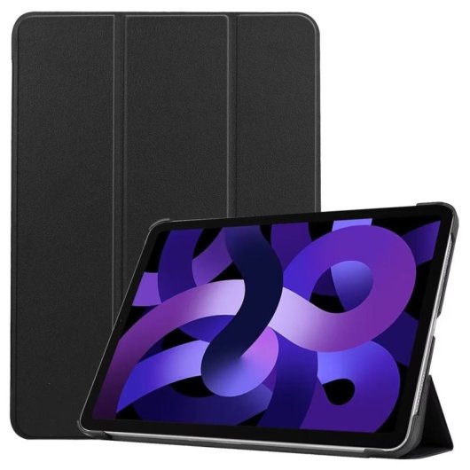 Funda Sign Para Ipad Air De 11" (2024/2025) Plegable En Tres Partes Con Soporte - Negra