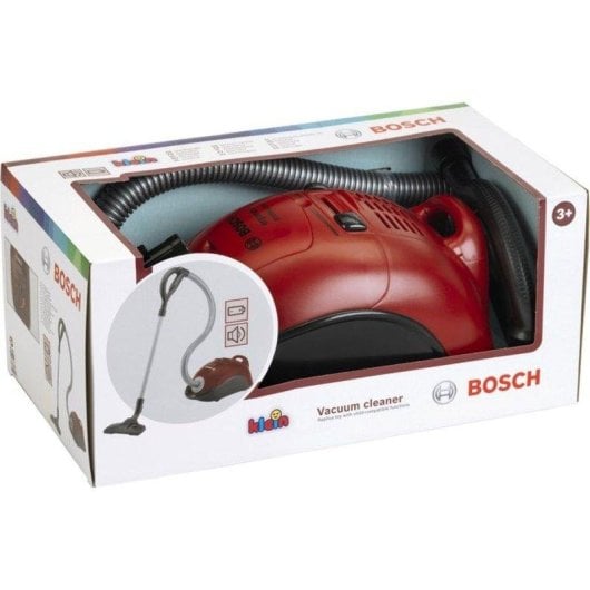 Aspirador de brinquedo 74 cm Klein Bosch - Sons Reais e Bolas
