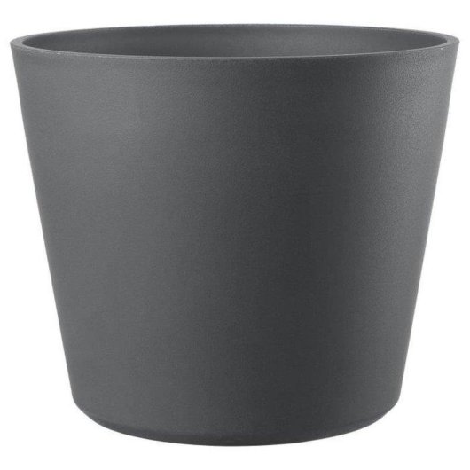 Vaso Deroma Origin 49 L Cinza Plástico Reciclado 48x40 cm