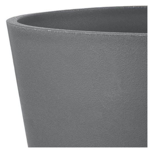 Vaso Deroma Origin 49 L Cinza Plástico Reciclado 48x40 cm