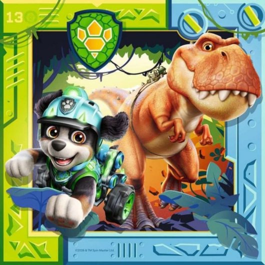 Puzle Ravensburger La Patrulla Canina 147 Piezas 3x49