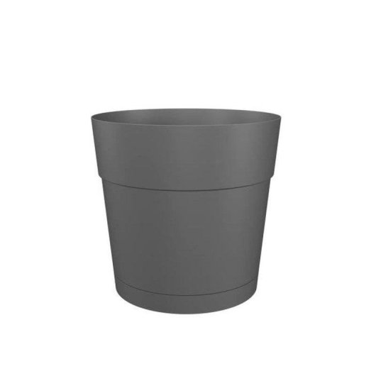 Vaso rotondo Artevasi Capri Large 50 cm bianco con serbatoio d'acqua integrato