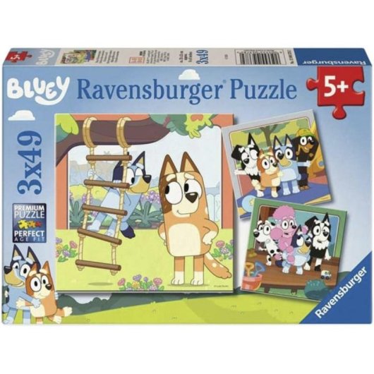Puzle Infantil Ravensburger Bluey 147 Piezas