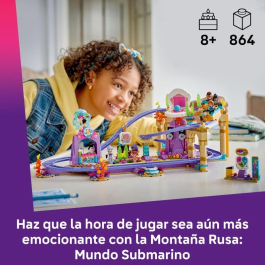 LEGO Friends Montagne Russe De Sirènes 42703 864 pièces