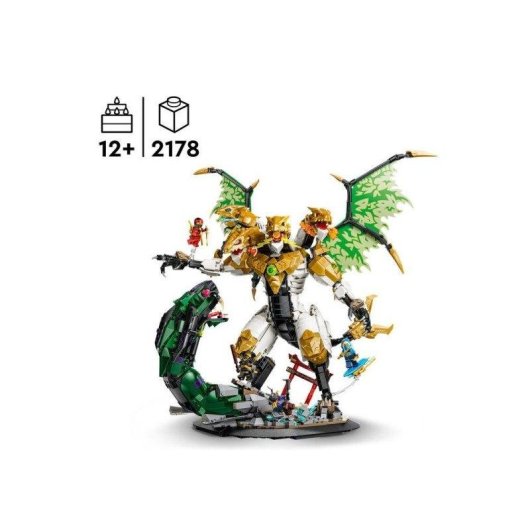 LEGO Ninjago Legends Ultra Dragon Battle 71872 2178 pezzi