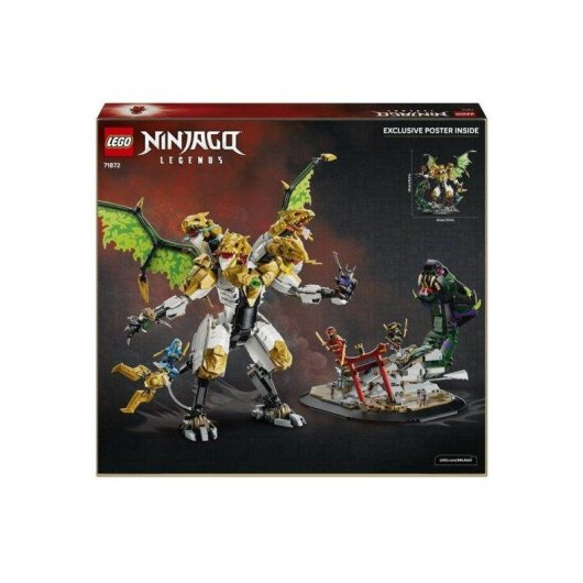 LEGO Ninjago Legends Ultra Dragon Battle 71872 2178 pezzi