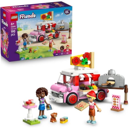 LEGO Friends Camion De Pizza Avec Olly Et Aliya 42694 190 pièces