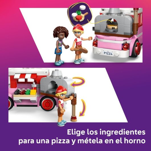LEGO Friends Camion De Pizza Avec Olly Et Aliya 42694 190 pièces