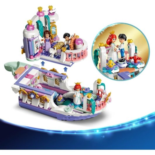 LEGO Disney Princess Bateau De Boda De Ariel 43299 519 Teile