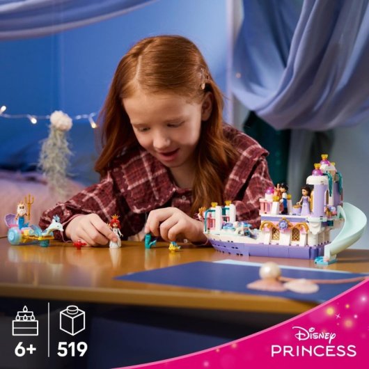 LEGO Disney Princess Bateau De Boda De Ariel 43299 519 Teile