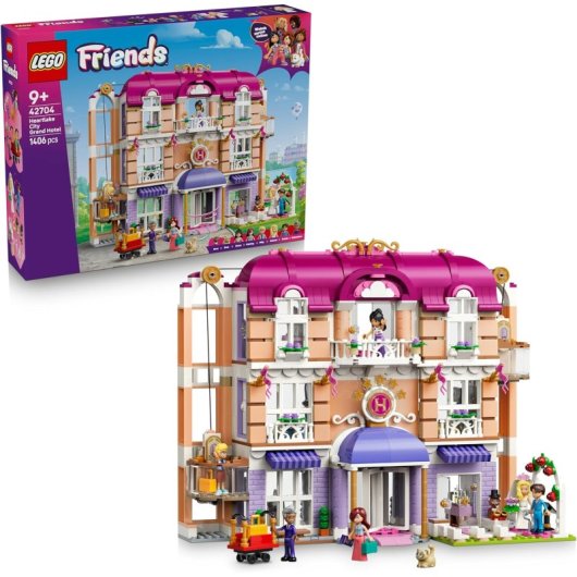 LEGO Friends Heartlake City Gran Hotel 42704 1406 pièces