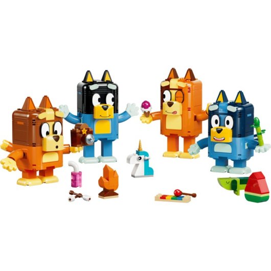 LEGO Bluey Brick-Built Familia Bluey 11217 466 piezas