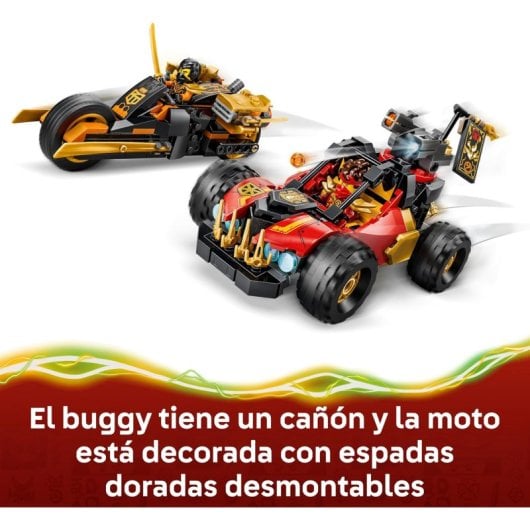 LEGO Ninjago 71864 Kombinierbare Fahrzeuge Von Kai Und Cole Transformierbar 394 Teile