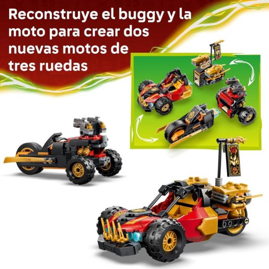 LEGO Ninjago 71864 Kombinierbare Fahrzeuge Von Kai Und Cole Transformierbar 394 Teile