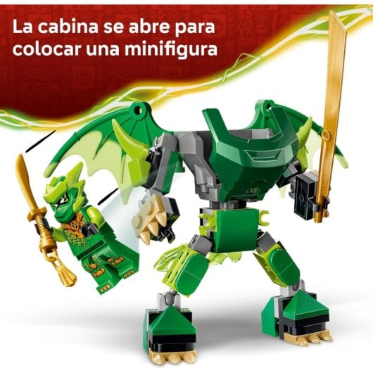 LEGO Ninjago Dragons Rising Lloyd’s Dragon Mech Battle Pack 71862 81 Teile