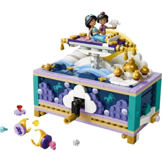 LEGO Disney Princess Cofre De Joyas De Jasmine Con Alfombra Mágica En Movimiento 43295 458 pièces