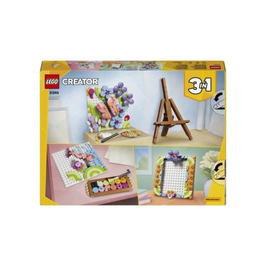 LEGO Creator 3 In 1 Floral Art Tableau 31390 348 Teile