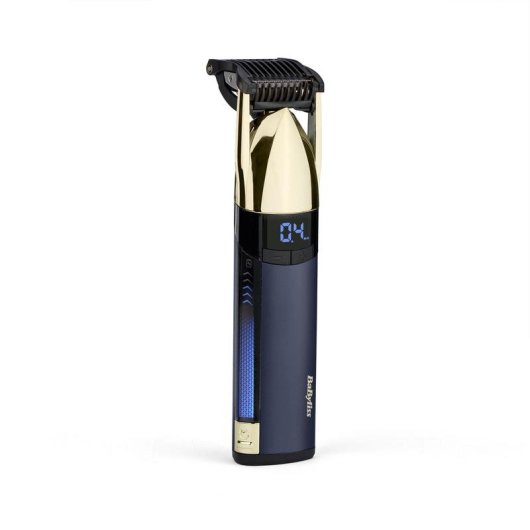 Tondeuse Barbe Visage Babyliss Super-X Metal Sans Fil 90min Sec et Mouillé 23 Réglages Lames Acier Japonais Charge Rapide