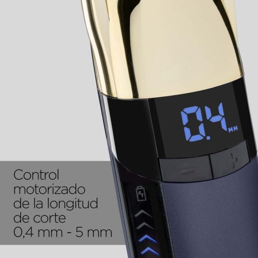 Tondeuse Barbe Visage Babyliss Super-X Metal Sans Fil 90min Sec et Mouillé 23 Réglages Lames Acier Japonais Charge Rapide